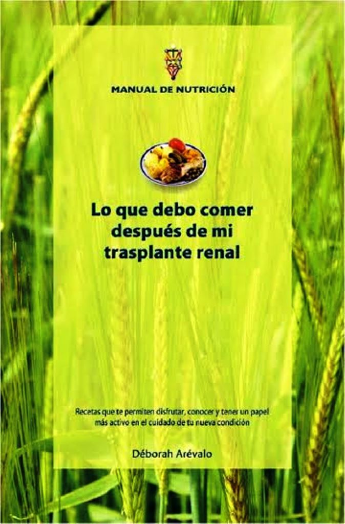 Lo que debo comer después de mi trasplante renal